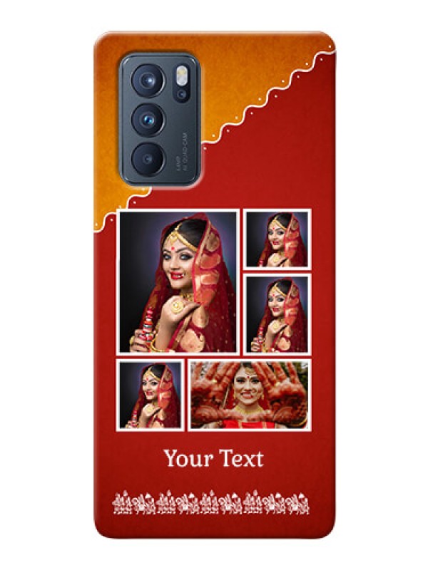 Custom Reno 6 Pro 5G customized phone cases: Wedding Pic Upload Design