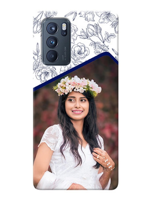 Custom Reno 6 Pro 5G Phone Cases: Premium Floral Design