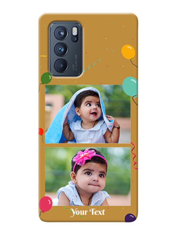Custom Reno 6 Pro 5G Phone Covers: Image Holder with Birthday Celebrations Design
