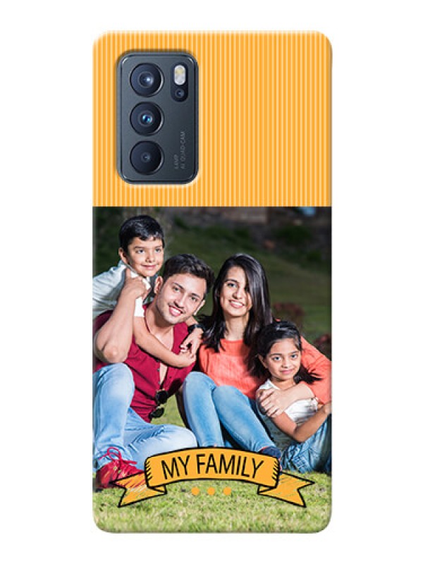 Custom Reno 6 Pro 5G Personalized Mobile Cases: My Family Design