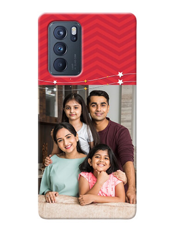 Custom Reno 6 Pro 5G customized phone cases: Happy Family Design