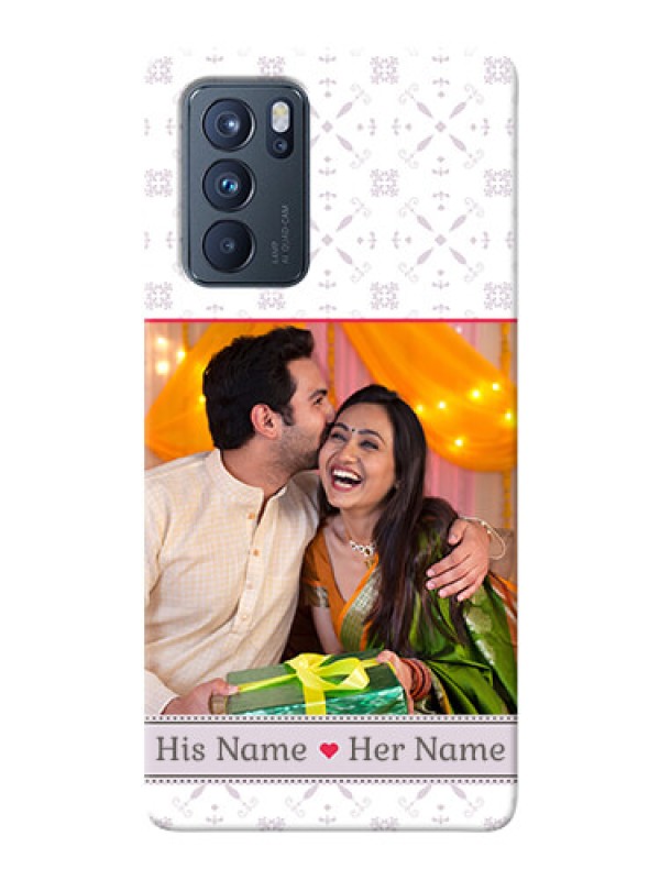 Custom Reno 6 Pro 5G Phone Cases with Photo and Ethnic Design