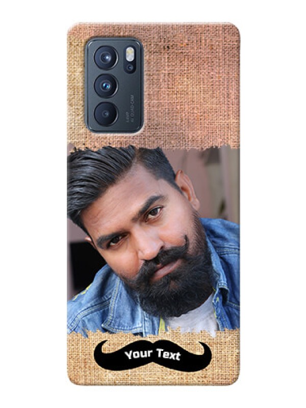 Custom Reno 6 Pro 5G Mobile Back Covers Online with Texture Design