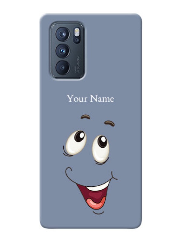 Custom Reno 6 Pro 5G Phone Back Covers: Laughing Cartoon Face Design