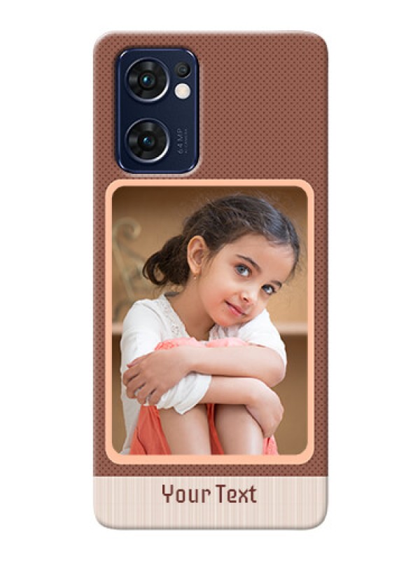 Custom Reno 7 5G Phone Covers: Simple Pic Upload Design
