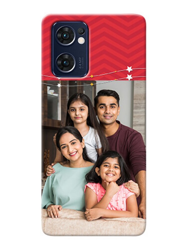 Custom Reno 7 5G customized phone cases: Happy Family Design