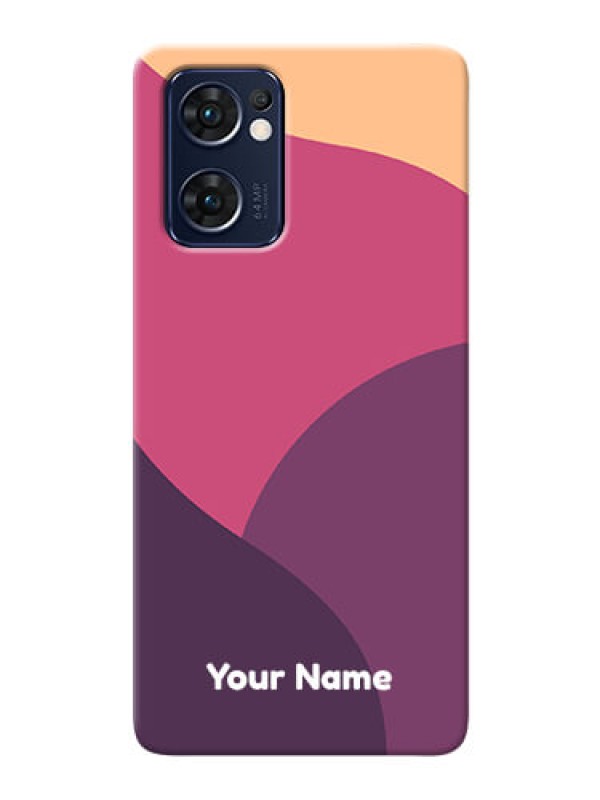 Custom Reno 7 5G Custom Phone Covers: Mixed Multi-colour abstract art Design