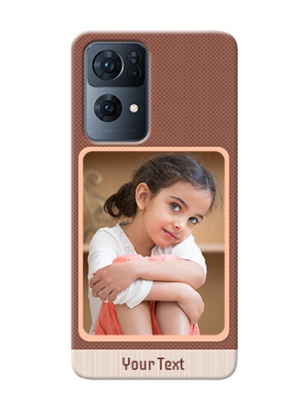 Custom Reno 7 Pro 5G Phone Covers: Simple Pic Upload Design