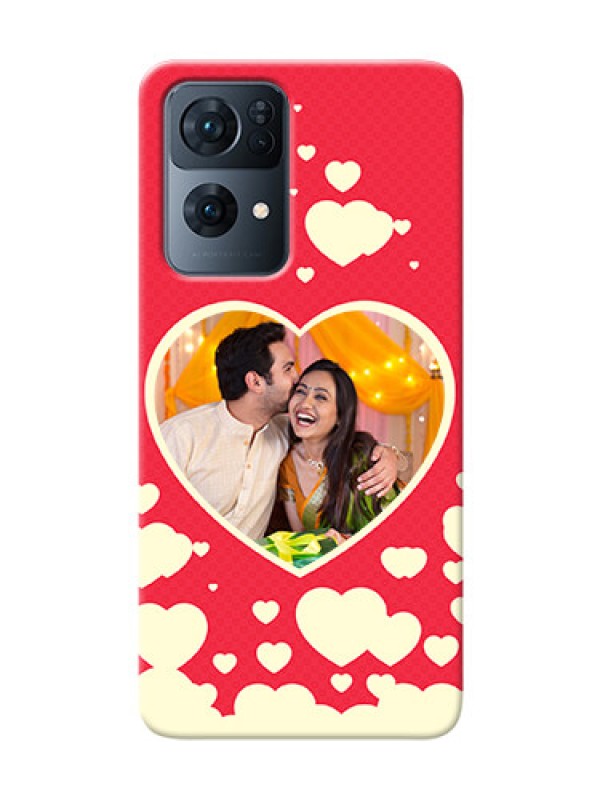 Custom Reno 7 Pro 5G Phone Cases: Love Symbols Phone Cover Design