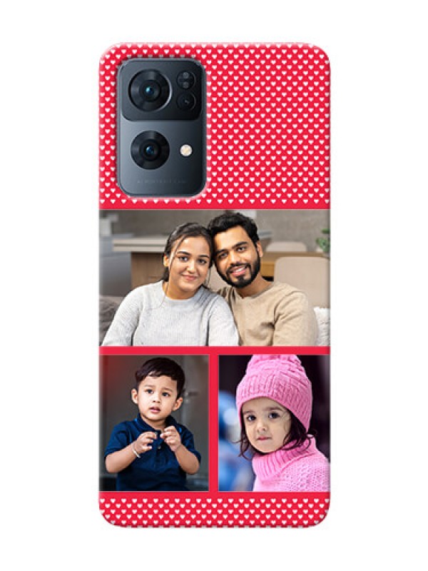 Custom Reno 7 Pro 5G mobile back covers online: Bulk Pic Upload Design