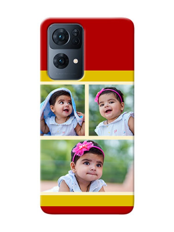 Custom Reno 7 Pro 5G mobile phone cases: Multiple Pic Upload Design