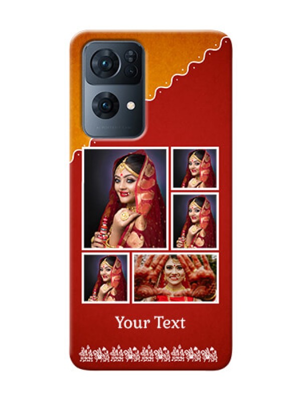 Custom Reno 7 Pro 5G customized phone cases: Wedding Pic Upload Design
