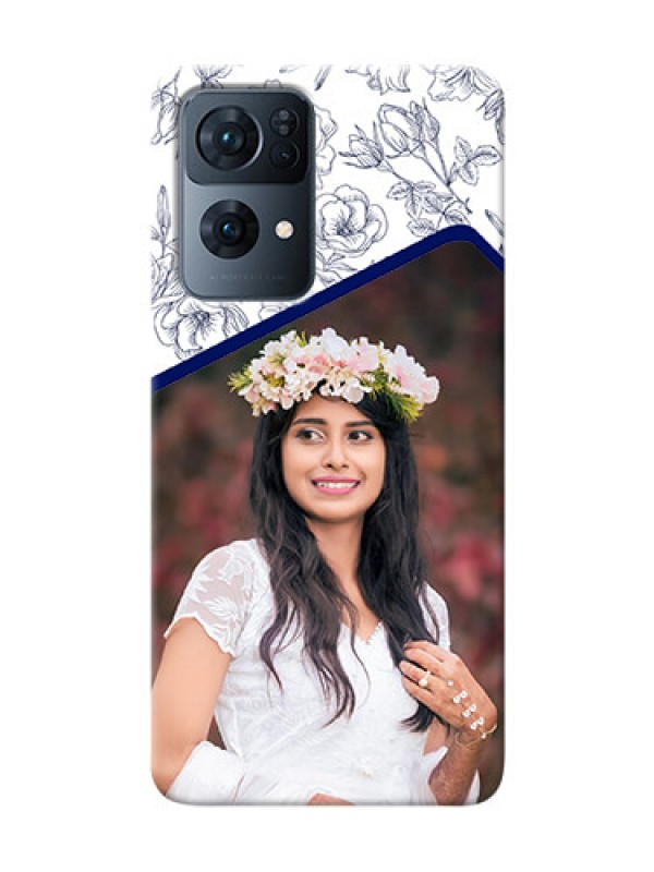 Custom Reno 7 Pro 5G Phone Cases: Premium Floral Design