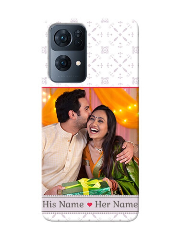 Custom Reno 7 Pro 5G Phone Cases with Photo and Ethnic Design
