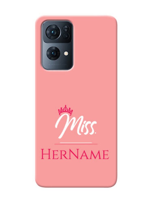 Custom Reno 7 Pro 5G Custom Phone Case Mrs with Name
