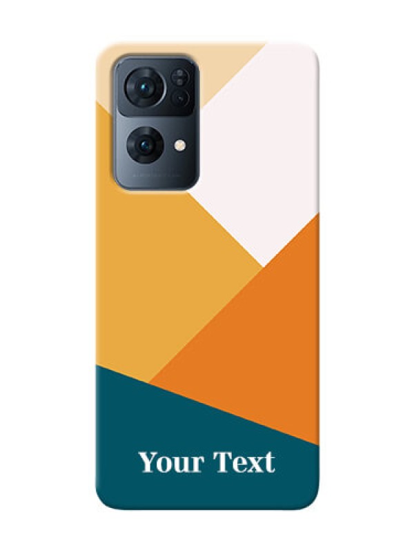 Custom Reno 7 Pro 5G Custom Phone Cases: Stacked Multi-colour Design