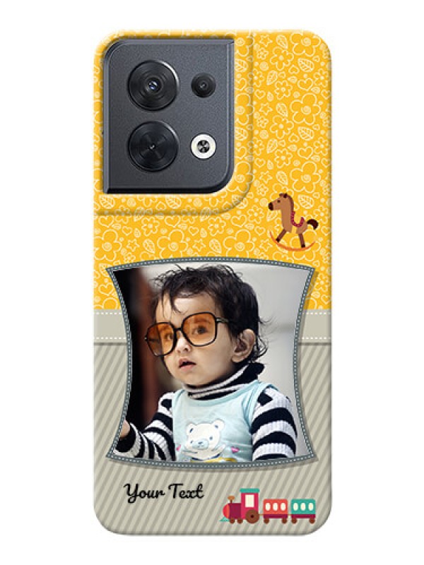 Custom Reno 8 5G Mobile Cases Online: Baby Picture Upload Design