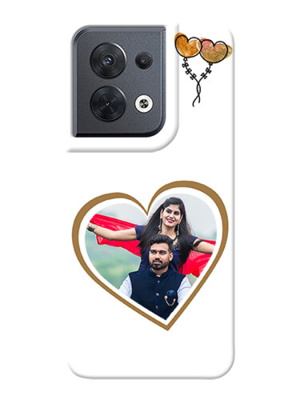 Custom Reno 8 5G customized phone cases: You & Me Design