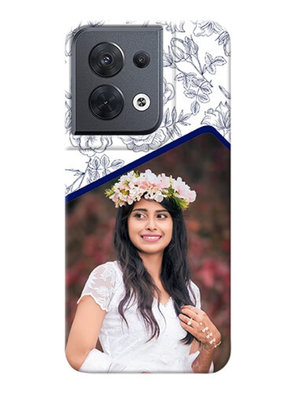 Custom Reno 8 5G Phone Cases: Premium Floral Design