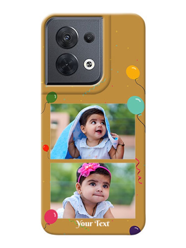 Custom Reno 8 5G Phone Covers: Image Holder with Birthday Celebrations Design