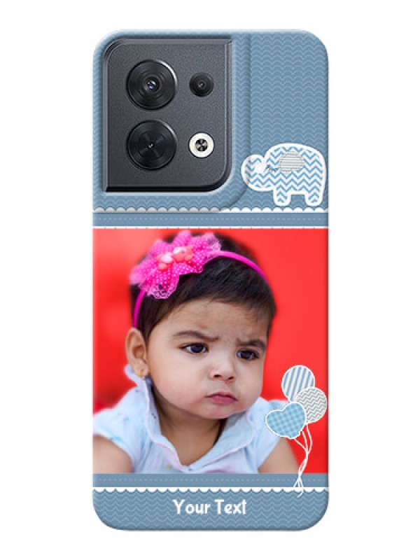 Custom Reno 8 5G Custom Phone Covers with Kids Pattern Design