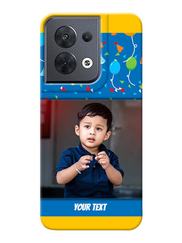 Custom Reno 8 5G Mobile Back Covers Online: Birthday Wishes Design