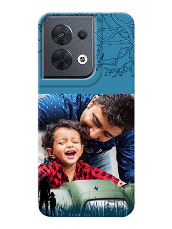 Custom Reno 8 5G Personalized Mobile Covers: best dad design 