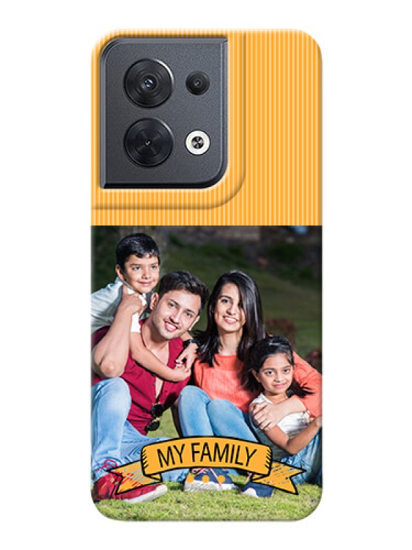 Custom Reno 8 5G Personalized Mobile Cases: My Family Design
