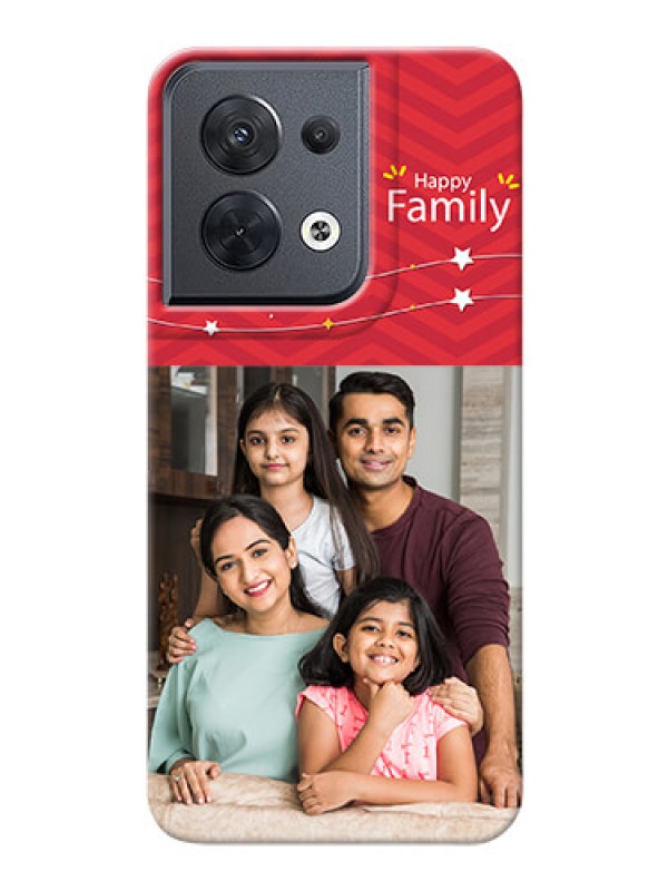 Custom Reno 8 5G customized phone cases: Happy Family Design
