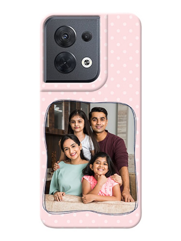 Custom Reno 8 5G Personalized Phone Cases: Family with Dots Design
