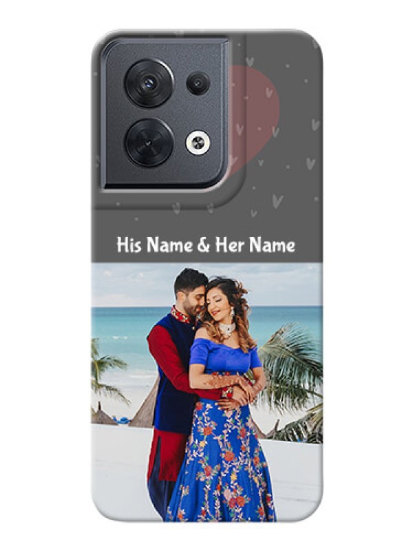 Custom Reno 8 5G Mobile Covers: Buy Love Design with Photo Online