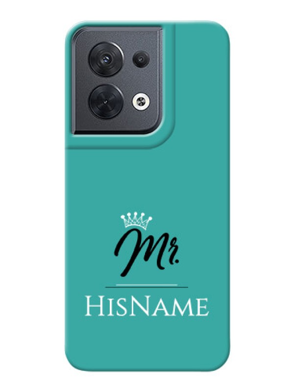 Custom Reno 8 5G Custom Phone Case Mr with Name