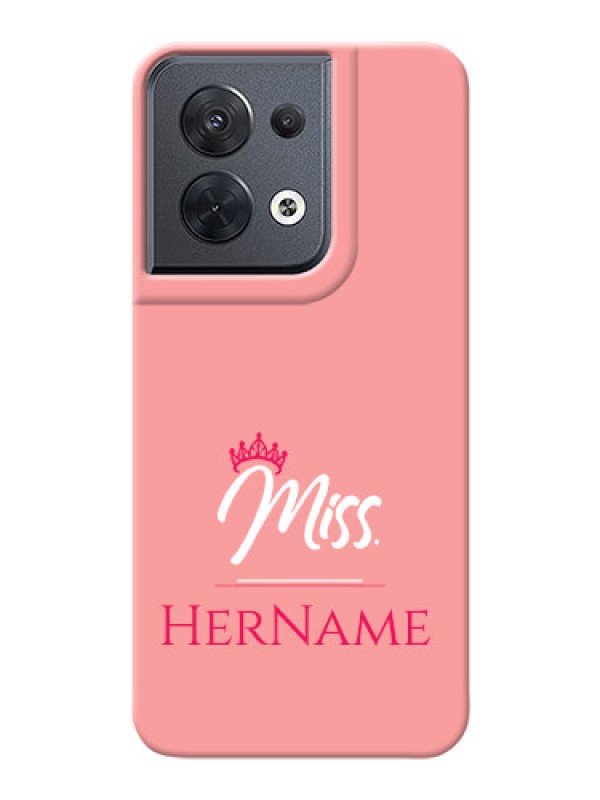Custom Reno 8 5G Custom Phone Case Mrs with Name