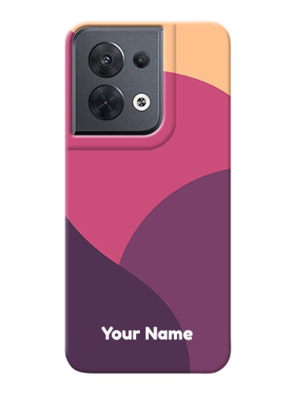 Custom Reno 8 5G Custom Phone Covers: Mixed Multi-colour abstract art Design