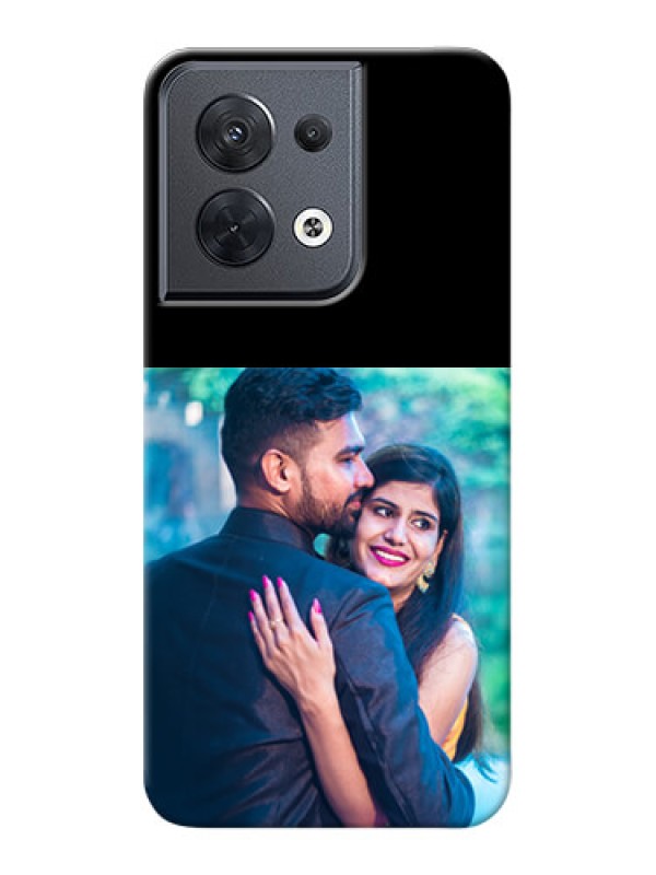 Custom Oppo Reno 8 5G Custom Hard Phone Case - Upload Full Picture With Custom Color Design