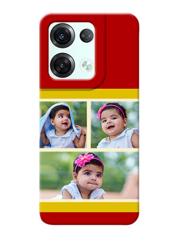 Custom Reno 8 Pro 5G mobile phone cases: Multiple Pic Upload Design