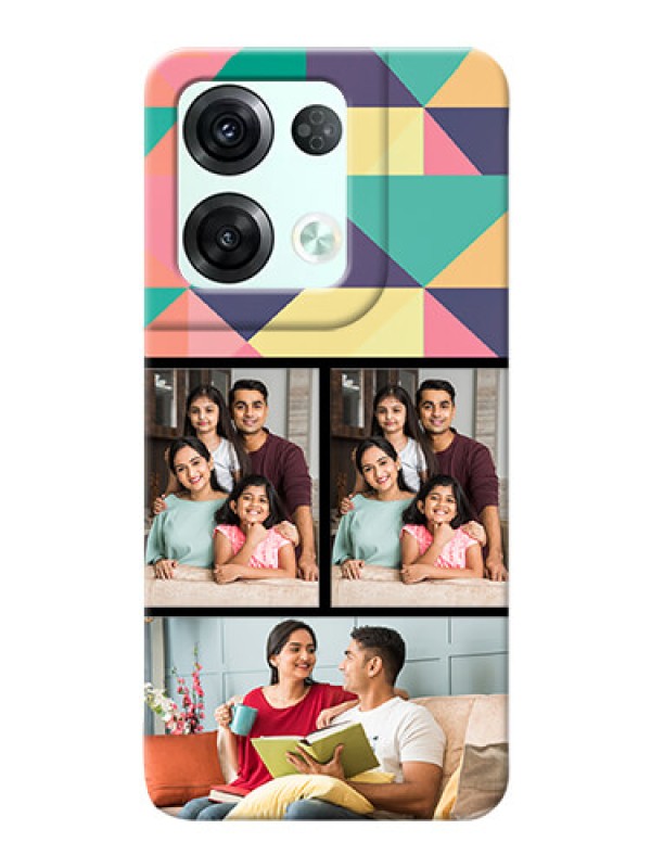 Custom Reno 8 Pro 5G personalised phone covers: Bulk Pic Upload Design