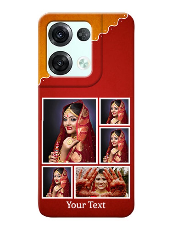 Custom Reno 8 Pro 5G customized phone cases: Wedding Pic Upload Design