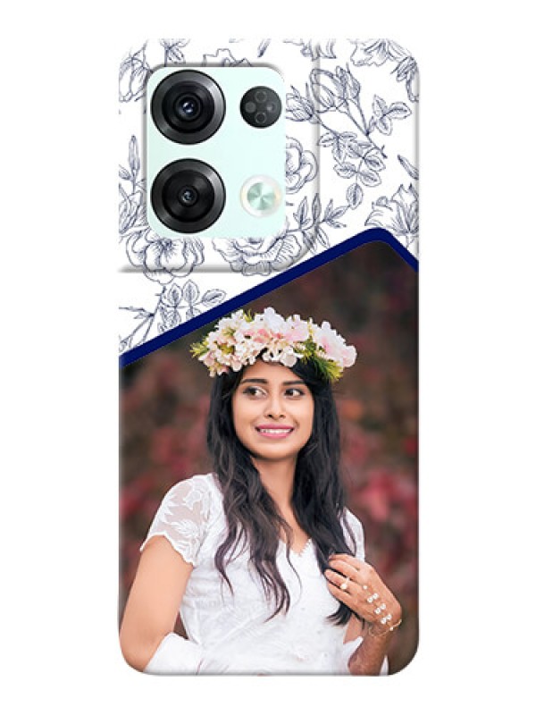 Custom Reno 8 Pro 5G Phone Cases: Premium Floral Design