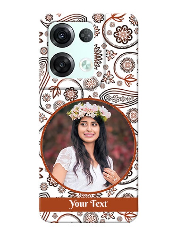 Custom Reno 8 Pro 5G phone cases online: Abstract Floral Design 