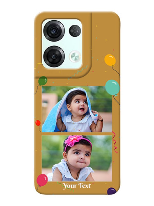 Custom Reno 8 Pro 5G Phone Covers: Image Holder with Birthday Celebrations Design