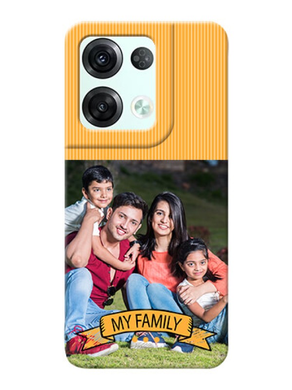 Custom Reno 8 Pro 5G Personalized Mobile Cases: My Family Design