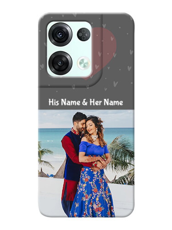 Custom Reno 8 Pro 5G Mobile Covers: Buy Love Design with Photo Online