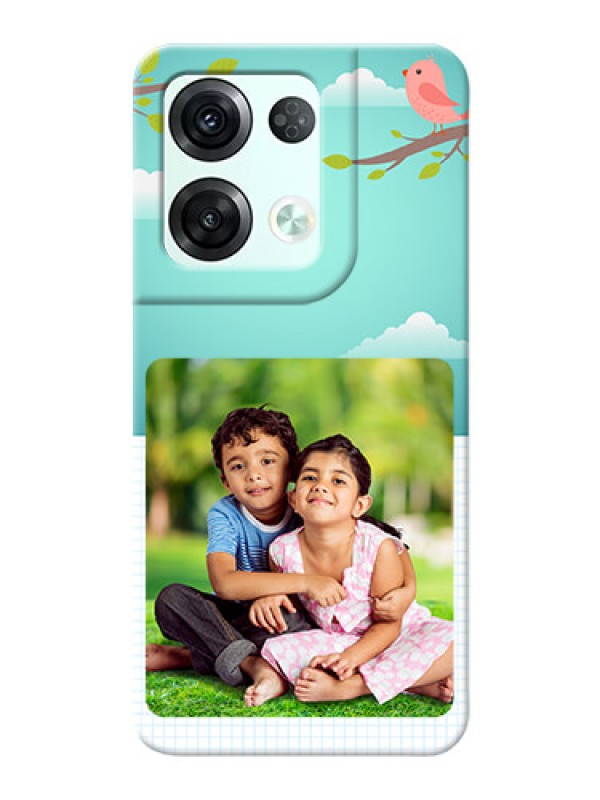 Custom Reno 8 Pro 5G phone cases online: Doodle love Design