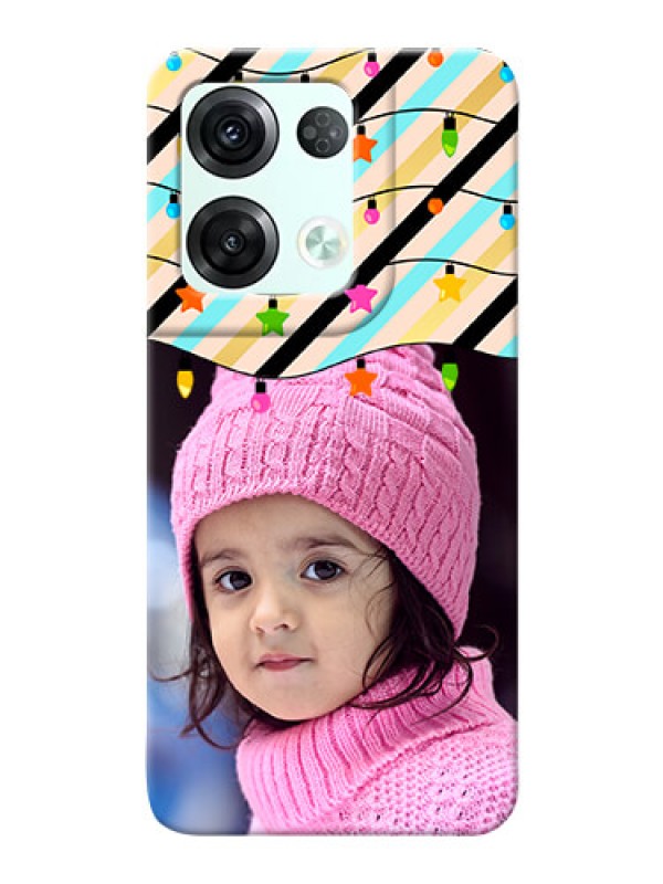 Custom Reno 8 Pro 5G Personalized Mobile Covers: Lights Hanging Design