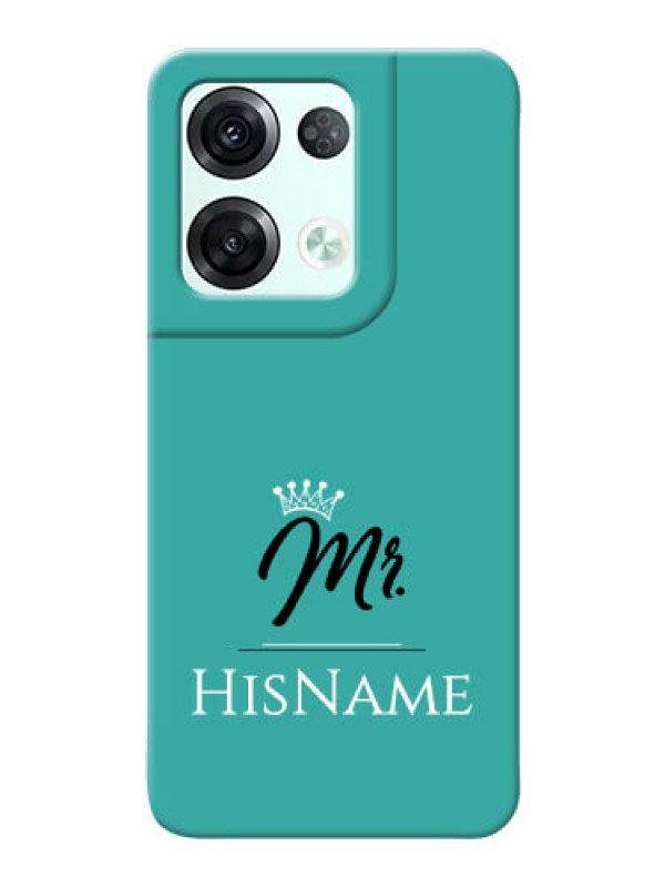 Custom Reno 8 Pro 5G Custom Phone Case Mr with Name