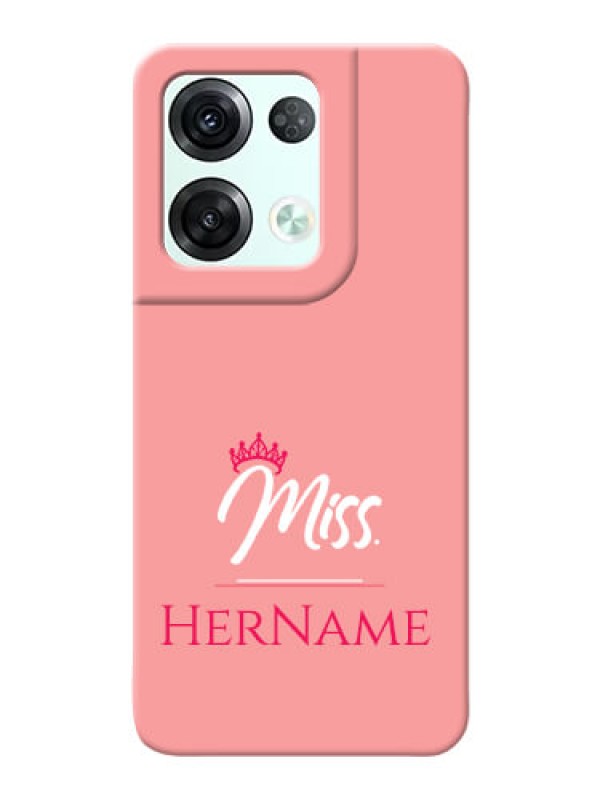 Custom Reno 8 Pro 5G Custom Phone Case Mrs with Name