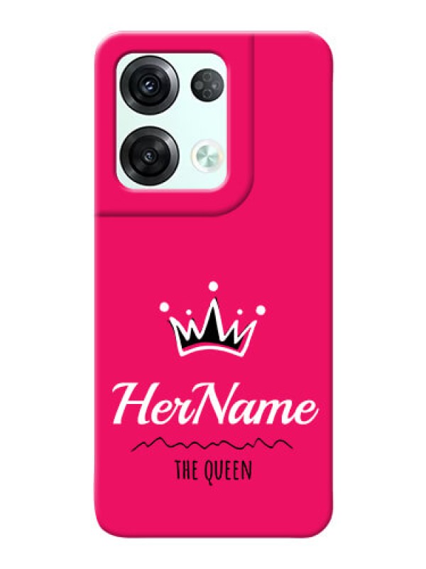 Custom Reno 8 Pro 5G Queen Phone Case with Name