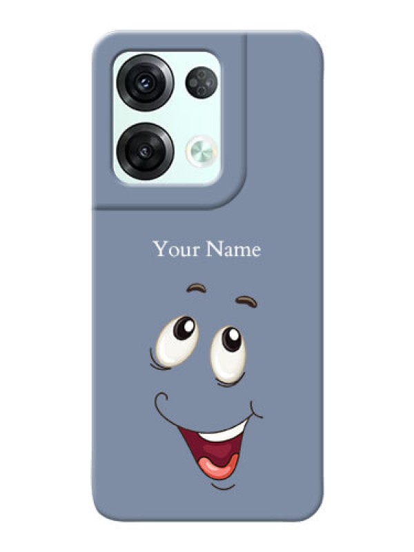 Custom Reno 8 Pro 5G Phone Back Covers: Laughing Cartoon Face Design