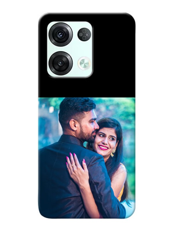 Custom Oppo Reno 8 Pro 5G Custom Hard Phone Case - Upload Full Picture With Custom Color Design